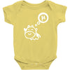 cow says mu Baby Bodysuit