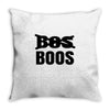 boos... Throw Pillow