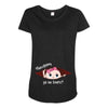 Disculpame Ya Es Enero? Maternity Scoop Neck T-shirt