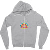California Sunrise Pocket Zipper Hoodie