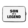 Dad The Man The Myth The Legend - Son Of A Legend Family Matching Laptop sleeve