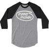 drummer inside 3/4 Sleeve Shirt