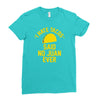 i hate tacos said no juan funny Ladies Fitted T-Shirt