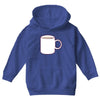 glass and coffee Youth Hoodie
