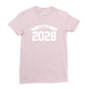 class of 2028 novelty high school elementary Ladies Fitted T-Shirt