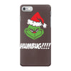 humbug grinch christmas iPhone 7 Case