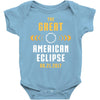 Great American Solar Eclipse 2017 Baby Onesie