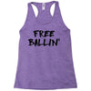 free ballin Racerback Tank