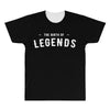 Life Begins at Forty 1978 the Birth of Legends All Over Men's T-shirt