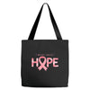 breast cancer hope Tote Bags