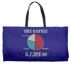 half the battle Weekender Totes