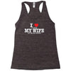 i love when my wife let me go fishing Racerback Tank