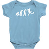 football evolution Baby Onesie