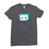 bmo pocket Ladies Fitted T-Shirt