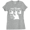 big hero 6 baymax tee fist bump balalala walt disney animation Ladies Fitted T-Shirt