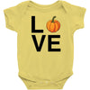 love pumpkin Baby Bodysuit