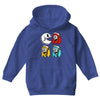 pac skull copy Youth Hoodie