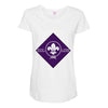 scout logo Maternity Scoop Neck T-shirt