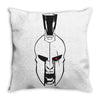 spartan rage Throw Pillow