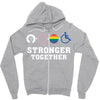 Stronger Together Zipper Hoodie