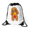 please dont kill me Drawstring Bags