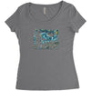 starry wars Women's Triblend Scoop T-shirt