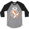 calavera droid 3/4 Sleeve Shirt