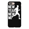 new year, new me running fitness iPhone 8 Plus Case
