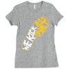 running we kick asphalt Ladies Fitted T-Shirt