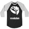 power to the people fist revolution 3/4 Sleeve Shirt