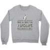 one by one penguins stealing Crewneck Sweatshirt