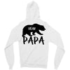 Papa Bear Zipper Hoodie