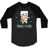 puncha yo buns 3/4 Sleeve Shirt