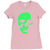 awesome neon green Ladies Fitted T-Shirt