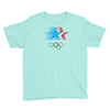 retro los angeles 1984 olympic games Youth Tee