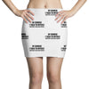 of course i talk to myself sometimes i need expert advice t shirt tee Mini Skirts