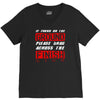 please drag across the finish line V-Neck Tee