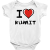 i love kuwait Baby Onesie