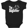 the dogfather Baby Bodysuit