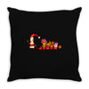 when xmas Throw Pillow