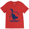 CHECK MEOWT CAT V-Neck Tee