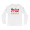 psychotic bowler Long Sleeve Shirts