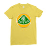 marvelous lotus Ladies Fitted T-Shirt