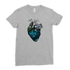 nature heart Ladies Fitted T-Shirt