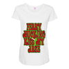 funny ferry mucking christmas, ideal gift or christmas present. Maternity Scoop Neck T-shirt