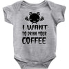 coffee drinkers Baby Bodysuit