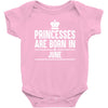 princesses are born in june Baby Bodysuit