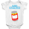 i am duff man homer cult funny retro Baby Onesie