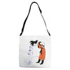 goku vs freeza 2 Adjustable Strap Totes