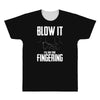 alien blow it fingering All Over Men's T-shirt